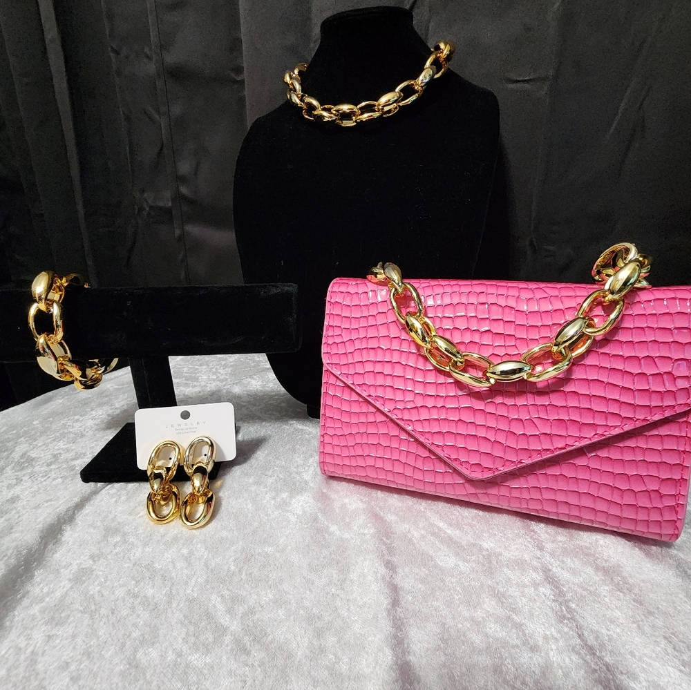 Crossbody & Jewelry Bundle